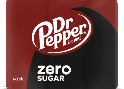 Dr Pepper Zero sugar 6-pack
