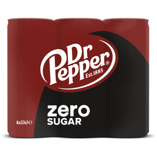 Dr Pepper Zero sugar 6-pack