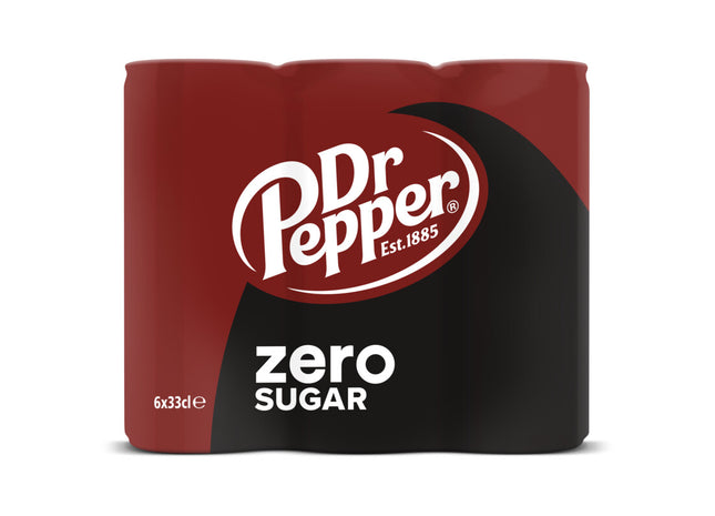 Dr Pepper Zero sugar 6-pack