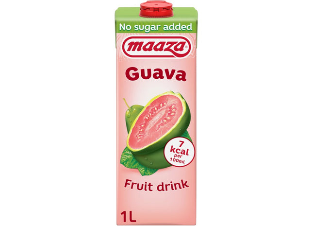 Maaza Guave fruit drink no sugar added
