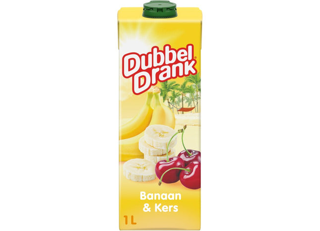 DubbelDrank Banaan & kers
