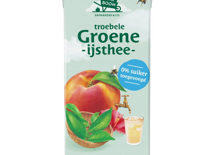 Van de Boom Troebele groene ijsthee perzik hibiscus