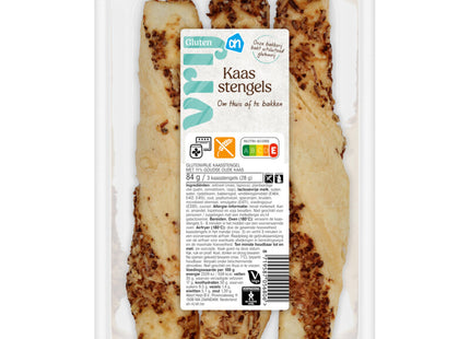 Glutenvrij Kaasstengels