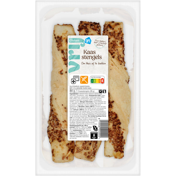 Glutenvrij Kaasstengels