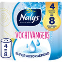 Nalys Vochtvangers keukenpapier 4=8 rol
