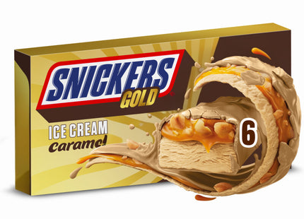 Snickers Gold ice cream caramel