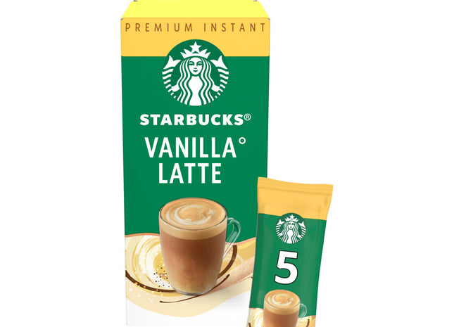 Starbucks Vanilla latte instant sticks