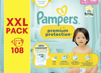 Pampers Premium protection luiers 4 XXL pack