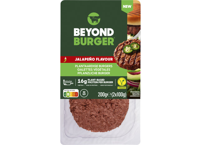 Beyond Meat Jalapeno burger