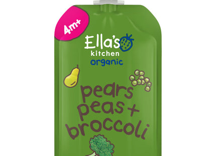 Ella's kitchen Peren, doperwten + broccoli 4m+ bio