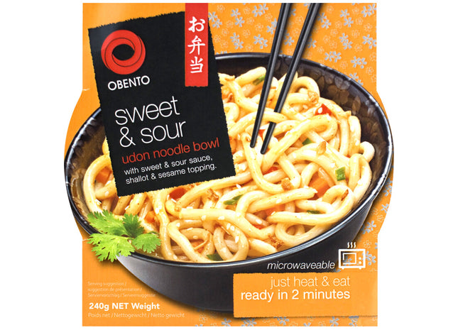 Obento Sweet & sour udon noodle bowl