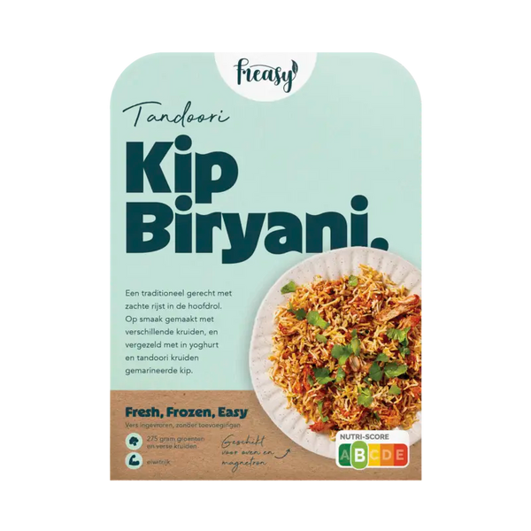 Freasy Tandoori kip biryani