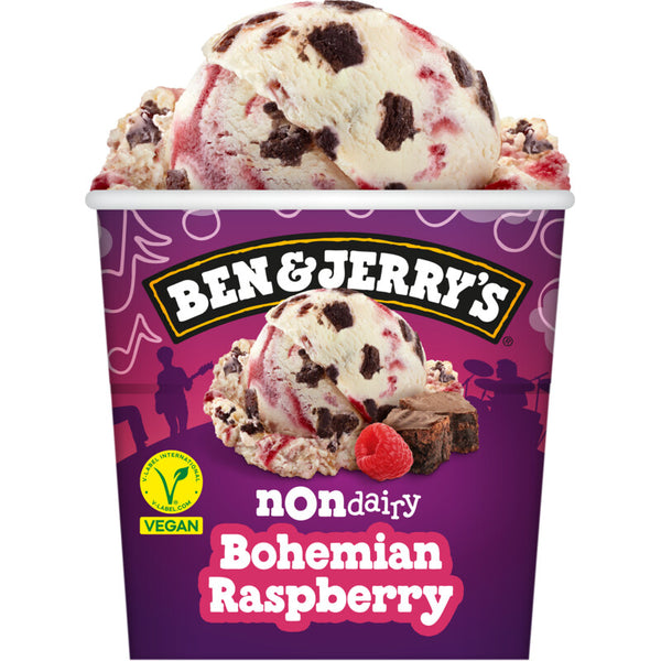Ben & Jerry's Non dairy bohemian raspberry