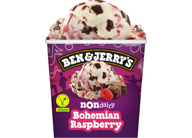Ben & Jerry's Non dairy bohemian raspberry