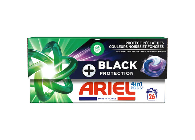 Ariel 4in1 pods+ black wasmiddelcapsules