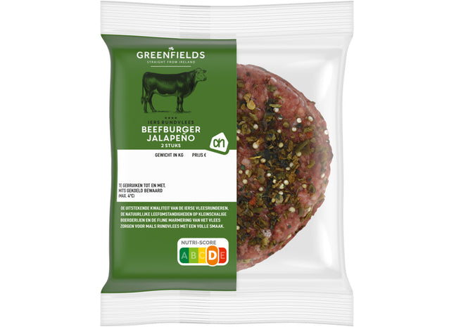 Greenfields Beefburger Jalapeno