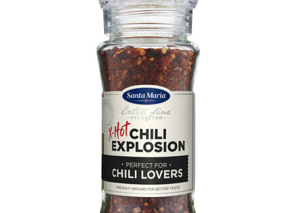 Santa Maria Chili explosion extra hot