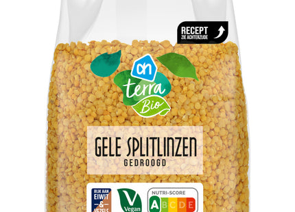 Biologisch Gele splitlinzen