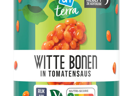 Witte bonen in tomatensaus
