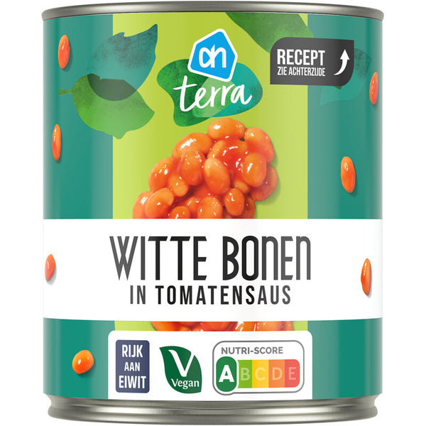 Witte bonen in tomatensaus