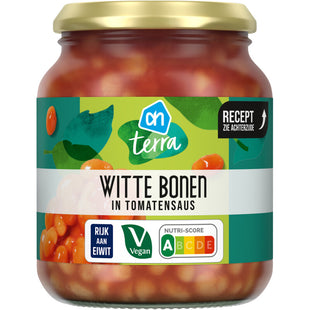 Witte bonen in tomatensaus