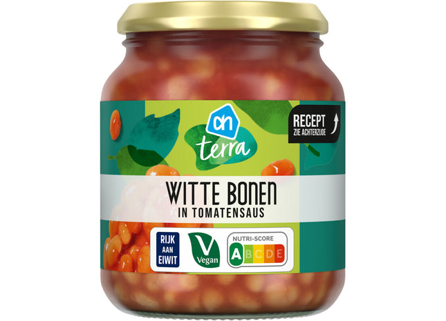 Witte bonen in tomatensaus