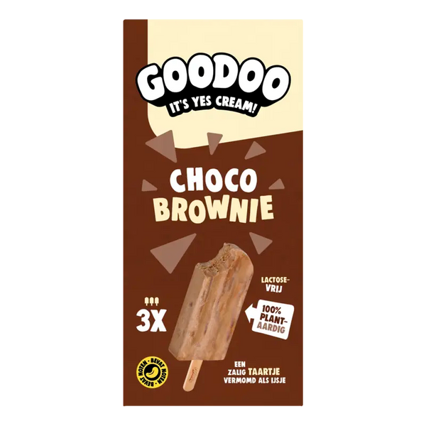 IJsbaart Schokoladen-Brownie