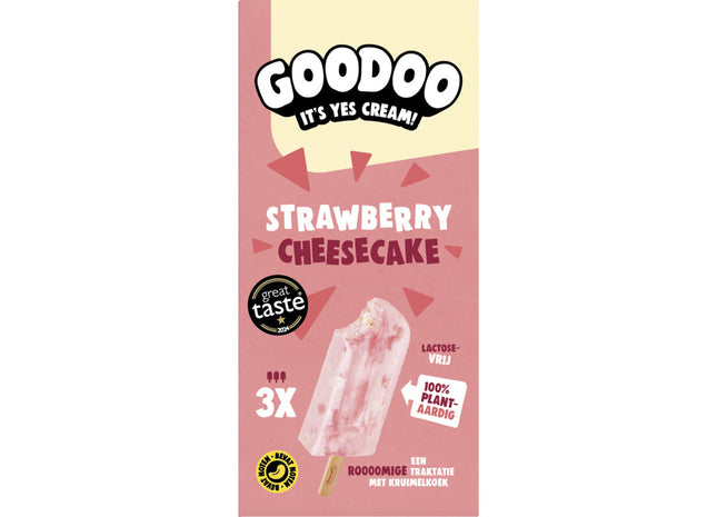 IJsbaart Strawberry cheesecake