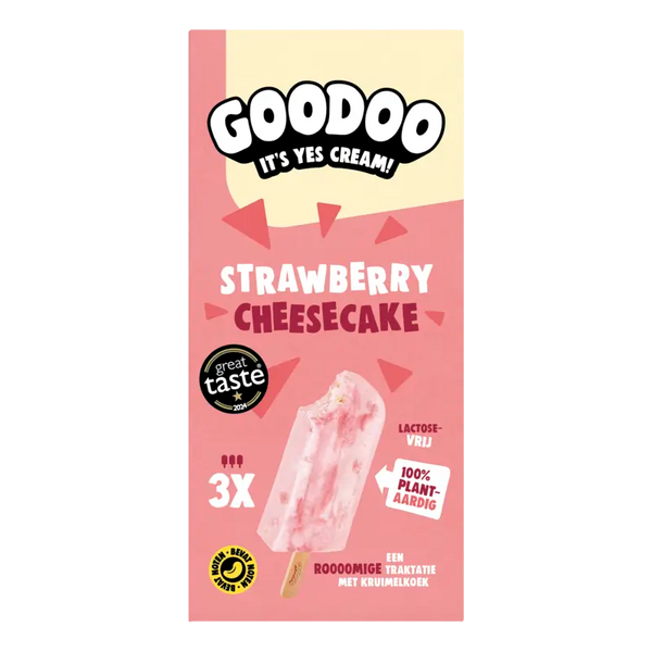 IJsbaart Strawberry cheesecake