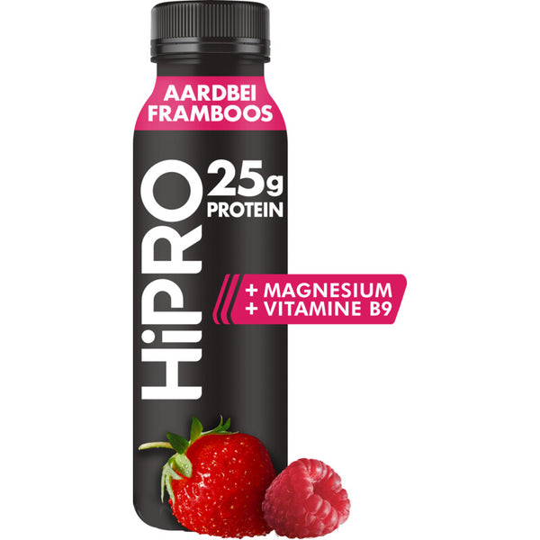 HiPRO Protein drink framboos aardbei