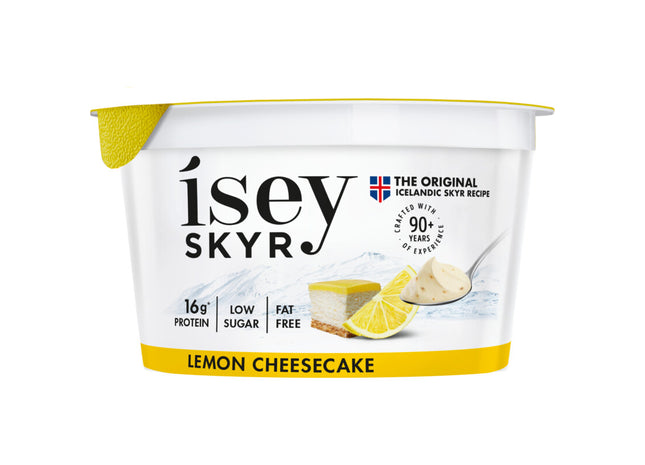 Isey Skyr lemon cheesecake