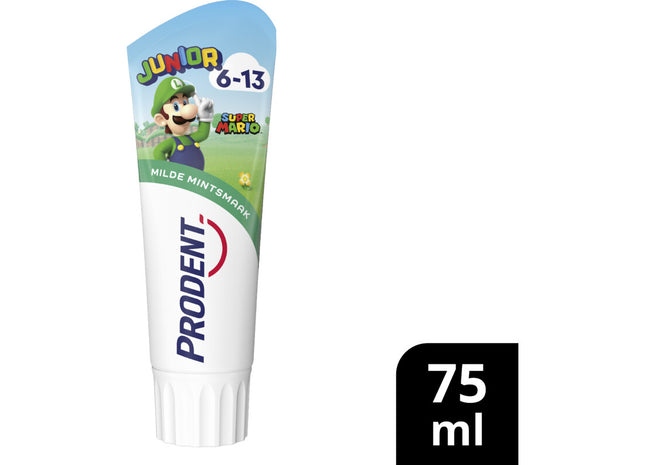 Prodent Tandpasta Mario junior 6-13 jaar