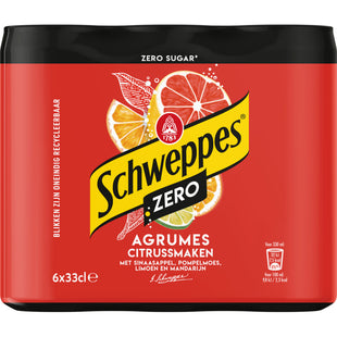 Schweppes Agrumes zero 6-pack