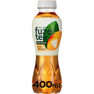 Fuze Tea Black tea peach elderflower no sugar