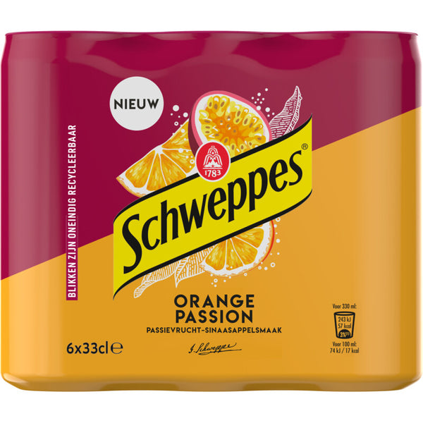 Schweppes Orange Passion 6-pack