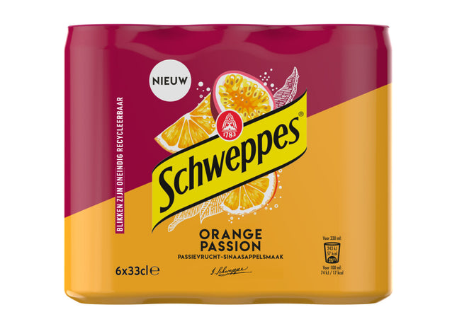 Schweppes Orange passion 6-pack
