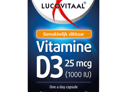 Lucovitaal Vitamine d3 25 mcg capsules