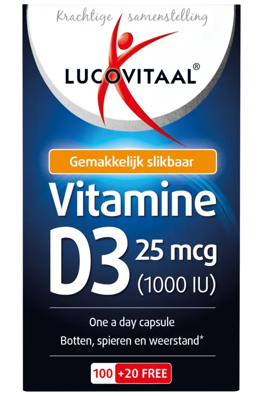 Lucovitaal Vitamin D3 25 mcg Kapseln
