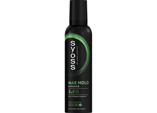 Syoss Styling-Mousse für maximalen Halt
