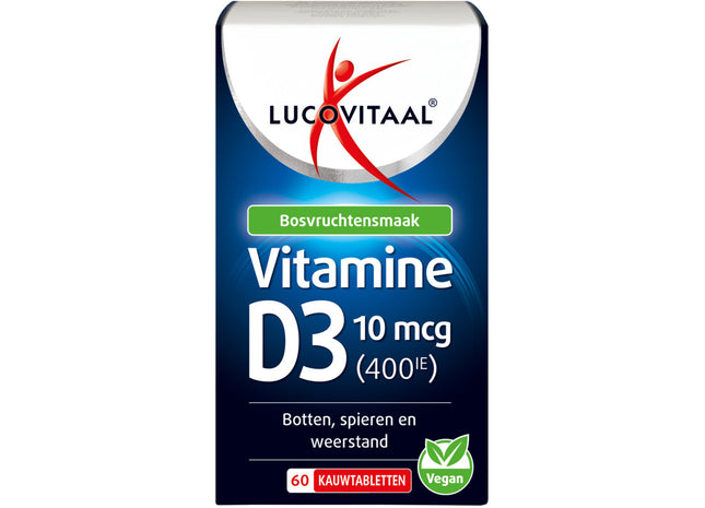 Lucovitaal Vitamine D3 10mcg