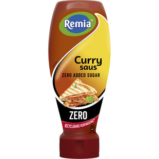 Remia Curry saus zero added sugar