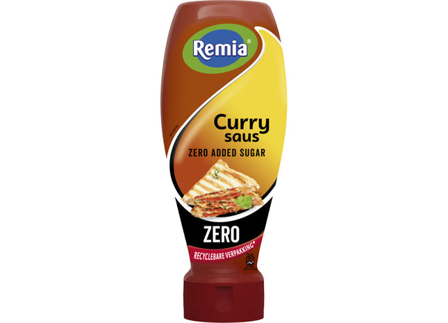 Remia Curry saus zero added sugar
