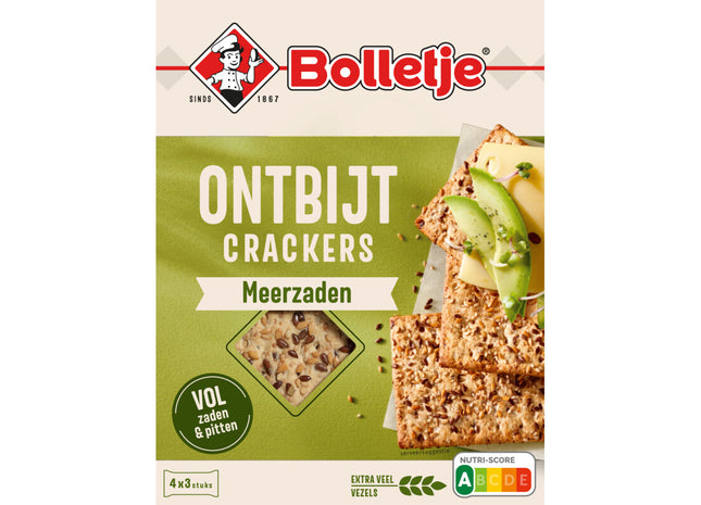 Bolletje Ontbijtcrackers Meerzaden