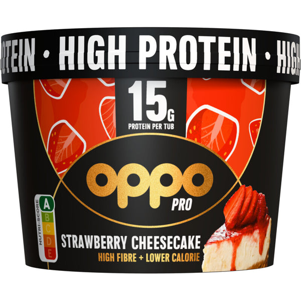 Oppo Brothers High protein strawberry cheesecake