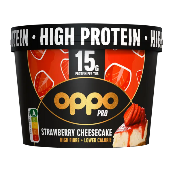 Oppo Brothers High protein strawberry cheesecake