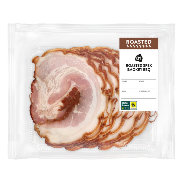 Gerösteter Speck rauchiges BBQ