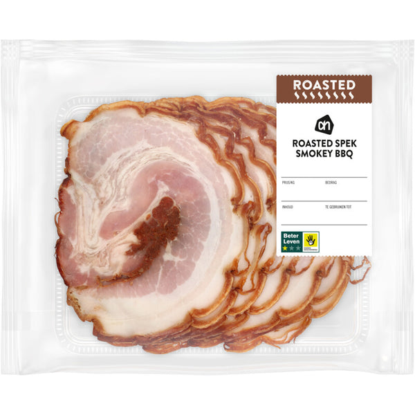 Gerösteter Speck rauchiges BBQ