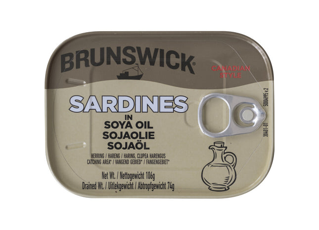 Brunswick Canadian style sardines
