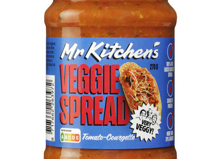 Veggie-Aufstrich und Dip mit Tomaten-Zucchini von Mister Kitchen