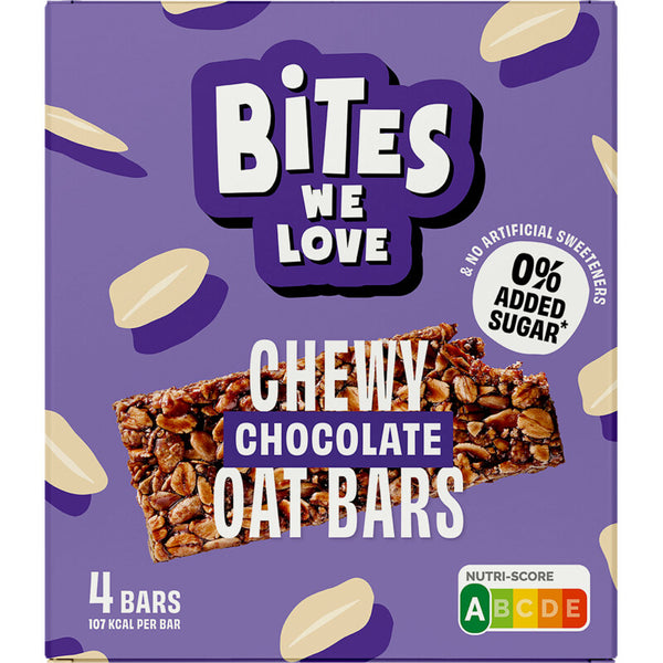 BitesWeLove Chewy chocolate oat bars